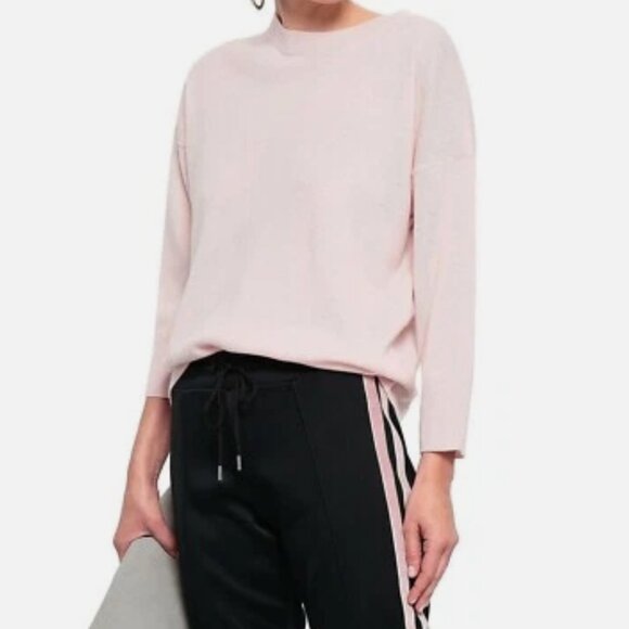 Equipment Femme  Melanie Wool Cashmere Crewneck Sweater Charm Pink Size XS $275 - Picture 1 of 11